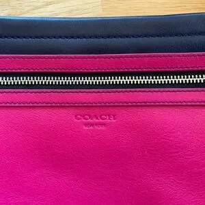 Coach | Bags | Coach Legacy Colorblock Leather Large Clutch | Poshmark